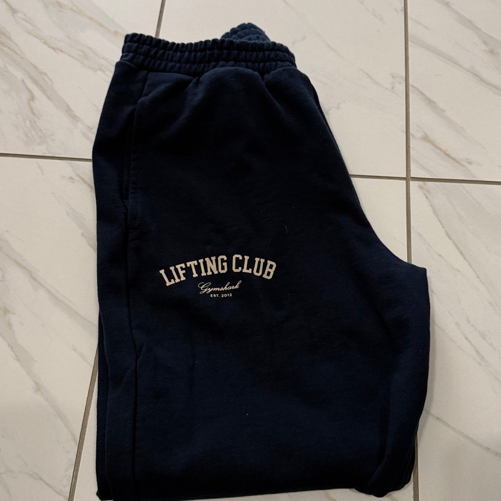 Gymshark Navy oversized joggers/ sweatpants